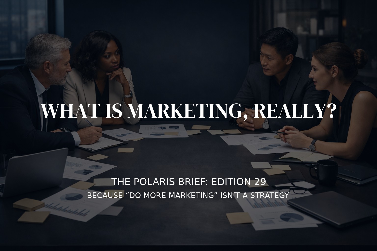 The Polaris Brief cover: What Is Marketing, Really?